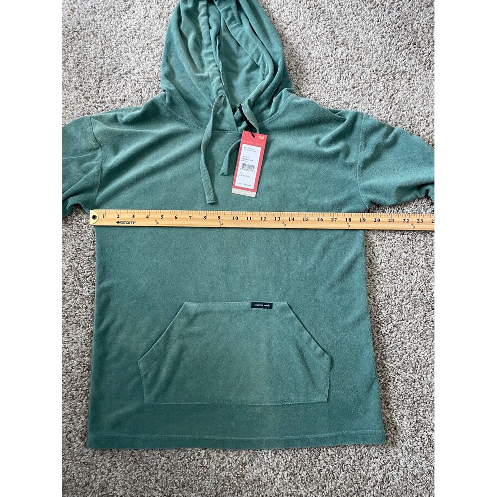 Southern Marsh Pullover Hoodie Sweatshirt Kangaroo Pocket Green - Picture 4 of 7